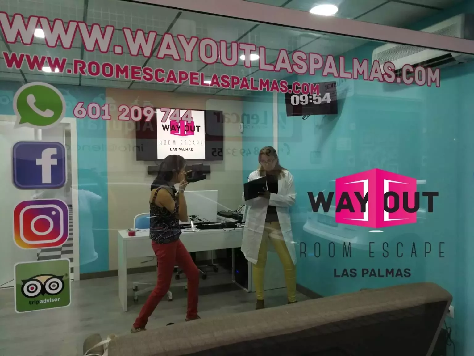 1. Wayout room escape Las Palmas