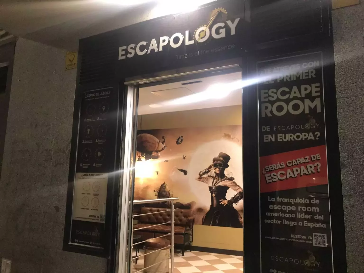 1. Escapology Escape Rooms Madrid